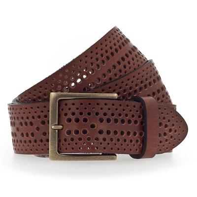 b.belt Jed Gürtel Leder 95 cm Braun Herren