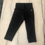 Adidas Pants & Jumpsuits | Adidas High Waisted Cropped Leggings | Color: Black | Size: S