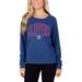 Women's Concepts Sport Royal LA Clippers Mainstream Terry Long Sleeve T-Shirt