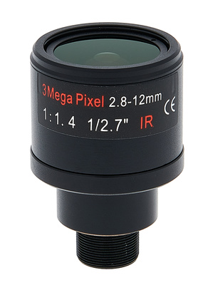 Marshall Electronics CV-2812-3MP HD Lens M12