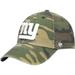 Men's '47 Camo New York Giants Woodland Logo Clean Up Adjustable Hat