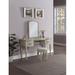 Rosdorf Park Hanning Vanity Set w/ Stool & Mirror Wood in White | 60 H x 54 W x 19 D in | Wayfair E696305E9EC14633900B07478A6C2956