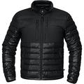 Texstar FJ61 Herren Winter Daunen Jacke, Schwarz