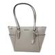 Michael Kors Charlotte Large Top Zip Tote Pearl Grey