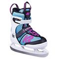 K2 Skates Juno Ice Girls Skates Size 29-34-25D0304.1.1.S Ice Skates White/Light Blue