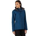 Regatta (REGLC) Women's SHRIGLEY 3 in 1 Waterproof Breathable Jacket Insulated Taped Seams with Hidden Hood, Blue Opal(Blue Opal), Size 14