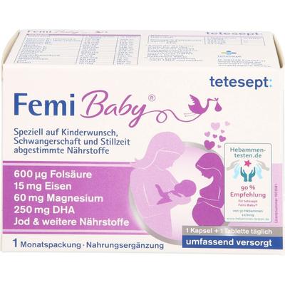 Tetesept - Femi Baby Filmtabletten+Weichkapseln Vitamine