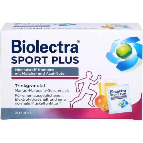 Biolectra – Sport Plus Trinkgranulat Mineralstoffe 0.15 kg