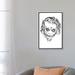 East Urban Home Joker by Octavian Mielu - Painting Print Canvas in Gray | 26 H x 18 W x 1.5 D in | Wayfair 58331BB798D6481F88E44FF7BB2C348F