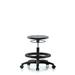 Inbox Zero Height Adjustable Lab Stool Plastic/Metal in Black | 25.5 H x 25 W x 25 D in | Wayfair 10AFB03F2C094D19A28DC382B69370E5