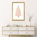 East Urban Home Christmas Tree Painting by Orara Studio - Painting Print Paper in Green/Pink | 24 H x 16 W x 1 D in | Wayfair