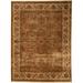 Brown/White 108 x 0.25 in Area Rug - Bokara Rug Co, Inc. Hand-Knotted High-Quality Camel & Ivory Area Rug Wool | 108 W x 0.25 D in | Wayfair