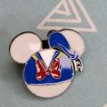 Disney Other | Donald Duck Mickey Head Disney Trading Pin. | Color: Blue/White | Size: Os