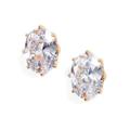 Kate Spade Jewelry | Kate Spade ‘Shine On’ Crystal Oval Stud Earrings | Color: Gold | Size: Os