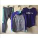 Adidas Matching Sets | Girls Adidas 3pc Matching Outfit Set 10/12 | Color: Blue/Purple | Size: 10g