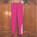 Adidas Pants & Jumpsuits | Adidas Magenta Slim Fit Leggings With White Logo | Color: Pink | Size: S