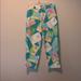 Lilly Pulitzer Pants & Jumpsuits | Lilly Pulitzer Pants- White Tag | Color: Blue/Green | Size: 4