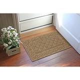 Matterly WaterHog Indoor Outdoor Door Mat Synthetics in Black | 0.37" H x 35" W x 23" D | Wayfair 20642500023