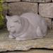 Nichols Bros. Stoneworks Fat Cat Statue Concrete, Copper in Brown | 5 H x 11 W x 7 D in | Wayfair GNCFAT-DW