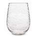 Hammered Libbey Stemless All-Purpose Wine Glasses Glass | 4.5 H x 3.5 W in | Wayfair 1082