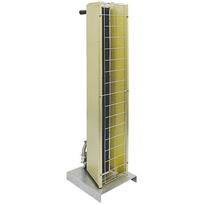 TPI FSP-3127-1 FSP Series Portable Infrared Flat Panel Heater - 277V, 1 Phase, 3.15kW