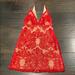 Free People Dresses | Free People Dress Nwot | Color: Red/Tan | Size: 0