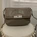 Coach Bags | Coach Kristin Leather Crossbody - Taupe | Color: Silver | Size: 8.5 (W) X 2 (D) X 6.5 (H)