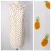 Anthropologie Dresses | Anthropologie Larke Pineapple Shift Dress Xsp | Color: White | Size: Xsp