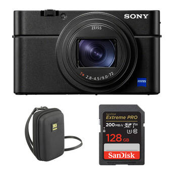 Sony RX100 VII Digital Camera with Basic Bundle DSC-RX100M7