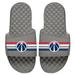 Youth ISlide Gray Washington Wizards Stripes Slide Sandals