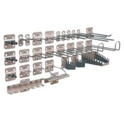 28-teiliges Werkzeughalter-Set für Lochplatten Lochplattenhaken Image