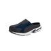 Wide Width Men's Land-to-Sea Slides by KingSize in Navy Blue (Size 14 W)