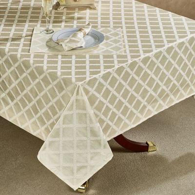 Laurel Leaf Garland Oblong Tablecloth, 70 x 86, Pl...