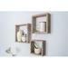 Union Rustic Rayshawn 3 Piece Square Floating Shelf w/ Reclaimed Wood in Brown | 12 H x 12 W x 4 D in | Wayfair 850081A0B2ED4E5EA8E1E0F38ADB449C