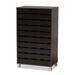 Latitude Run® Ernest 18 Pair Shoe Storage Cabinet Manufactured Wood in Brown | 38.4 H x 23 W x 14 D in | Wayfair D06D49905A96461098DA8FF1D48A98D8