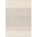 White 96 x 0.01 in Area Rug - Foundry Select Hailie Handmade Flatweave Gray/Ivory Area Rug Jute & Sisal | 96 W x 0.01 D in | Wayfair