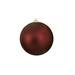 Northlight Seasonal Bubblegum Shatterproof 4-Finish Christmas Ball Ornaments Plastic in Red | 4" H x 4" W x 4" D | Wayfair 31755754