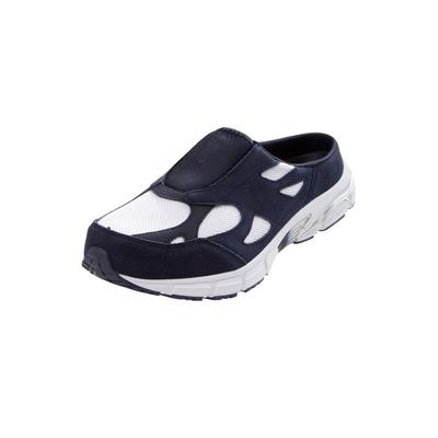 Men's Comfort Slide Sneaker by KingSize in Navy White (Size 13 M)