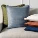 Marilia Silk Decorative Pillow Covers - Porcelain Blue, 13" x 22" Porcelain Blue, Individual - Frontgate
