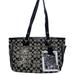 Coach Bags | Coach Black Tote Bag Customized W/ Embellishments | Color: Black/Tan | Size: Os