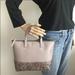Kate Spade Bags | Kate Spade Greta Court Ina Glitter Satchel | Color: Gray/Silver | Size: Small