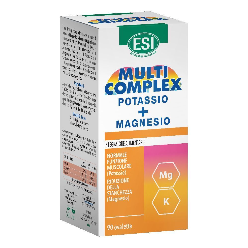 ESI MULTI-COMPLEX® Potassio + Magnesio Compresse Ovalette 67,5 g