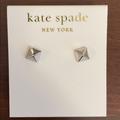 Kate Spade Jewelry | Kate Spade Stud Earrings Silver | Color: Silver | Size: Os