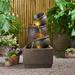 Lark Manor™ Ariyel Resin Fountain w/ Light | 30.75 H x 21.75 W x 18 D in | Wayfair 712174F6FD3849E5A34C34E3CEFC6C39