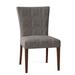 Wildon Home® Hinojosa Upholstered Side Chair Upholstered in Gray | 37 H x 22.5 W x 25 D in | Wayfair BB80BD99AA884F6EA1104C3240B27D5A