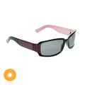 Del Sol Solize Farbwechsel-Sonnenbrille für Damen – Mona – ändert die Farbe von Schwarz zu Pink in der Sonne – polarisierte Pro-Linse, 100% UVA/UVB-Schutz