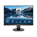 Philips 240B9-24 Zoll WUXGA Monitor, höhenverstellbar (1920x1200, 75 Hz, VGA, HDMI, DisplayPort, USB Hub) schwarz