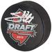 Shea Theodore Vegas Golden Knights Autographed 2013 NHL Draft Logo Hockey Puck