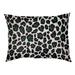 East Urban Home New York Fly Throwback Football Outdoor Dog Pillow Metal in Green/White/Black | 6 H x 40 W x 50 D in | Wayfair