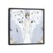 East Urban Home Farmhouse Angel by Ashley Bradley - Painting Print Canvas in Gray/White | 26 H x 26 W x 1.5 D in | Wayfair